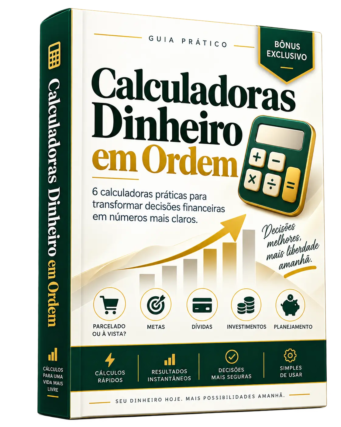 Capa do bônus Calculadoras Dinheiro em Ordem